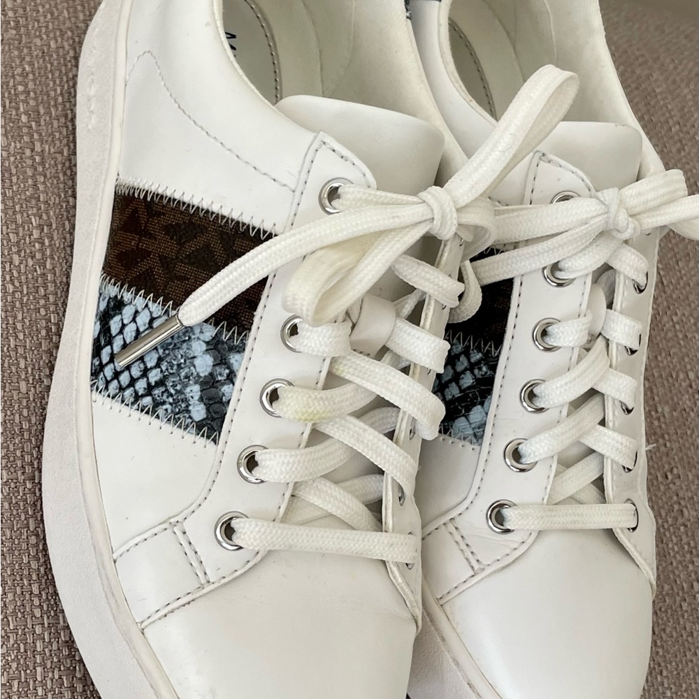 Michael Kors Striped Python Sneakers - image 3
